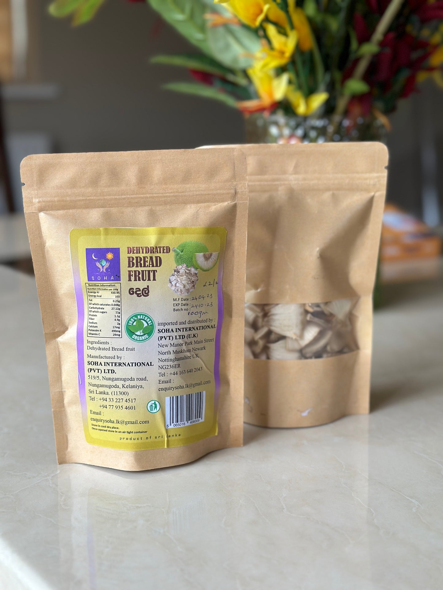 Dehydrated Bread Fruit