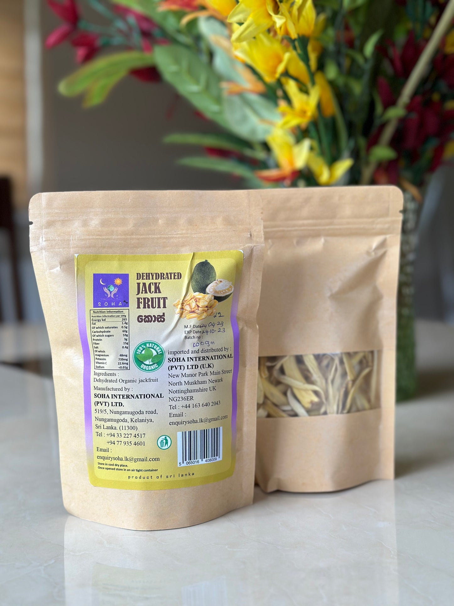 Dehydrated Jack Fruit